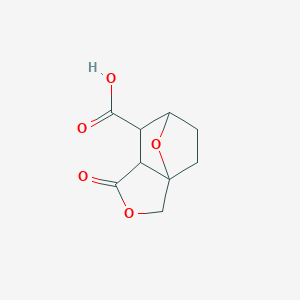 4-Oxo-3,10-dioxatricyclo[5.2.1.0,1,5]decane-6-carboxylic acid