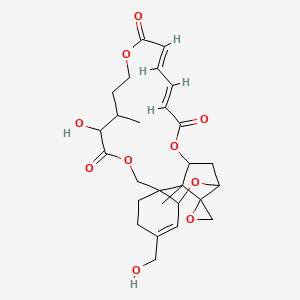 Verrucarin A, 16-hydroxy-