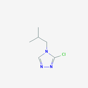 3-Chloro-4-isobutyl-4H-1,2,4-triazole