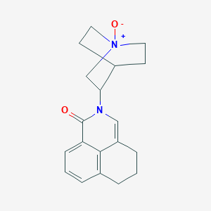 1H-Benz[de]isoquinolin-1-one,2,4,5,6-tetrahydro-2-[(3S)-1-oxido-1-azabicyclo[2.2.2]oct-3-yl]-