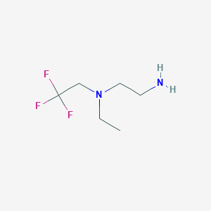 (2-Aminoethyl)(ethyl)(2,2,2-trifluoroethyl)amine