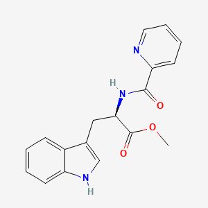 Methyl (2R)-3-(1H-indol-3-yl)-2-(pyridin-2-ylformamido)propanoate