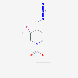 Tert-butyl 4-(azidomethyl)-3,3-difluoropiperidine-1-carboxylate