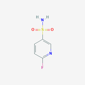 molecular formula C5H5FN2O2S B12313616 6-Fluoropyridine-3-sulfonamide CAS No. 1600939-61-4