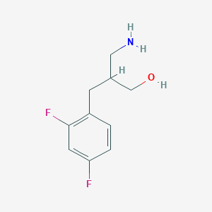 3-Amino-2-[(2,4-difluorophenyl)methyl]propan-1-OL