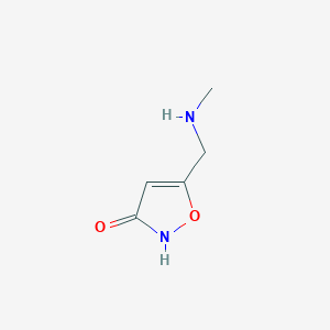 molecular formula C5H8N2O2 B1231372 N-Methylmuscimol CAS No. 58893-38-2