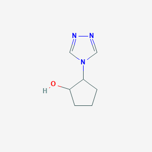 rac-(1R,2R)-2-(4H-1,2,4-triazol-4-yl)cyclopentan-1-ol, trans