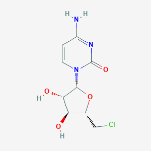 B123138 4-Amino-1-(5-chloro-5-deoxy-beta-D-arabinofuranosyl)-2(1H)-pyrimidinone CAS No. 32659-31-7