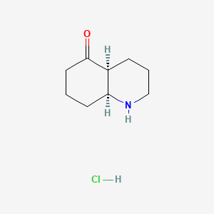 (4aR,8aR)-octahydroquinolin-5(1H)-one hydrochloride