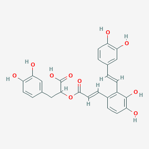 molecular formula C26H22O10 B1231389 Salvianolicacid A 