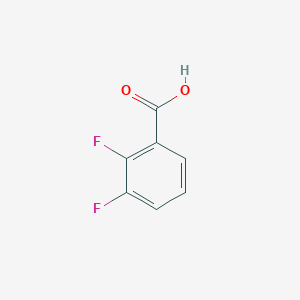 molecular formula C7H3F2O2- B123139 2,3-二氟苯甲酸 CAS No. 4519-39-5
