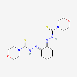 molecular formula C16H26N6O2S2 B1231394 Chdets CAS No. 88641-27-4