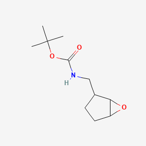 molecular formula C11H19NO3 B12313971 rac-tert-butyl N-{[(1R,2S,5S)-6-oxabicyclo[3.1.0]hexan-2-yl]methyl}carbamate 