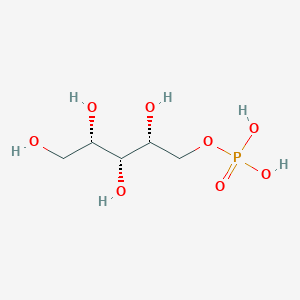 molecular formula C5H13O8P B1231398 木糖醇 5-磷酸 