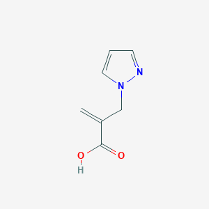 2-[(1H-Pyrazol-1-yl)methyl]prop-2-enoic acid