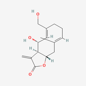 molecular formula C15H20O4 B1231416 Artemisiifolin CAS No. 26931-87-3