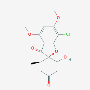 molecular formula C16H15ClO6 B123142 4'-O-去甲基灰黄霉素 CAS No. 1158186-19-6