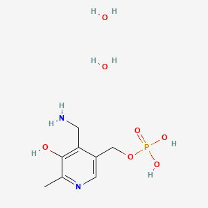 molecular formula C8H17N2O7P B1231421 Pyridoxamine phosphate dihydrate CAS No. 84878-64-8