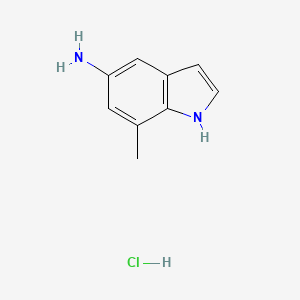 7-methyl-1H-indol-5-amine hydrochloride