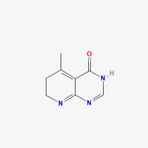 5-methyl-6,7-dihydro-3H-pyrido[2,3-d]pyrimidin-4-one