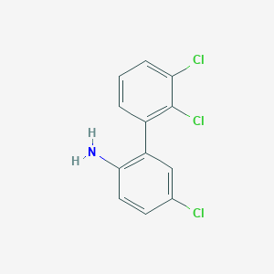 4-Chloro-2-(2,3-dichlorophenyl)aniline