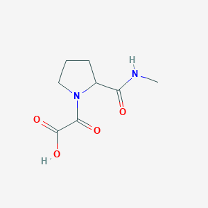 2-[2-(Methylcarbamoyl)pyrrolidin-1-yl]-2-oxoacetic acid