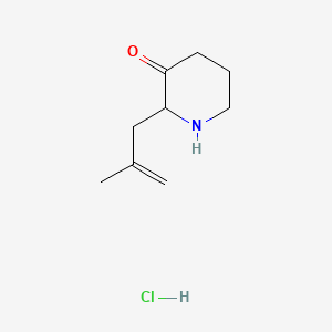 2-(2-Methylallyl)piperidin-3-one hydrochloride