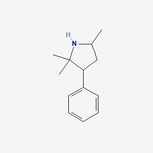 2,2,5-Trimethyl-3-phenylpyrrolidine