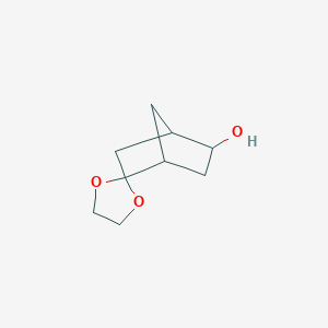 rac-(1R,4R,5R)-spiro[bicyclo[2.2.1]heptane-2,2'-[1,3]dioxolane]-5-ol, endo