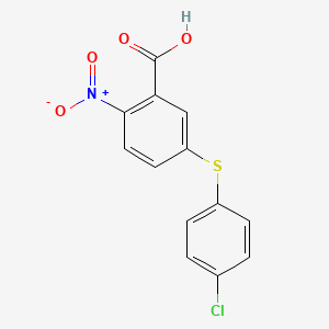 5-[(4-Chlorophenyl)sulfanyl]-2-nitrobenzoic acid