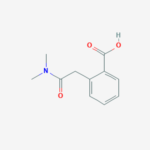 2-[(Dimethylcarbamoyl)methyl]benzoic acid