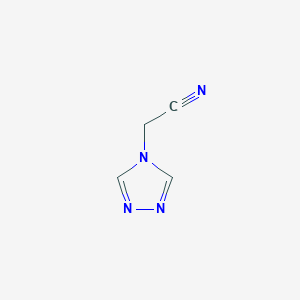 2-(4H-1,2,4-triazol-4-yl)acetonitrile