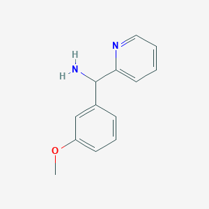 (3-Methoxyphenyl)(pyridin-2-yl)methanamine