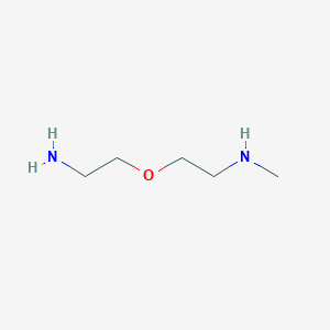 molecular formula C5H14N2O B12314497 [2-(2-Aminoethoxy)ethyl](methyl)amine 