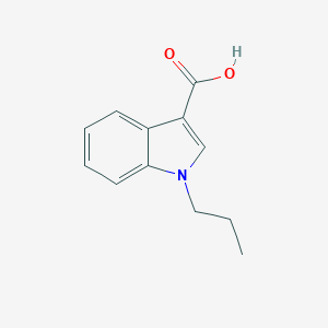 molecular formula C12H13NO2 B123145 1-丙基-1H-吲哚-3-羧酸 CAS No. 141102-07-0