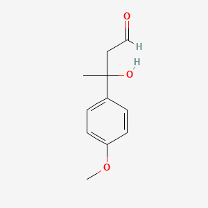 3-Hydroxy-3-(4-methoxyphenyl)butanal