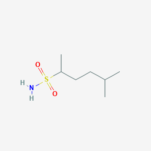 5-Methylhexane-2-sulfonamide