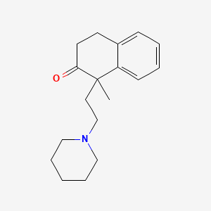 molecular formula C18H25NO B1231462 Nepinalone CAS No. 22443-11-4