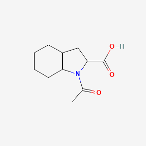 1-acetyl-octahydro-1H-indole-2-carboxylic acid