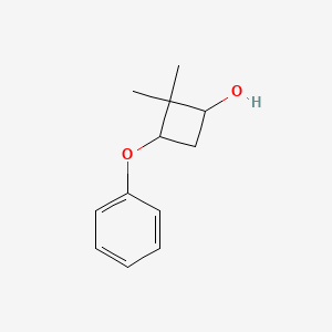 2,2-Dimethyl-3-phenoxycyclobutan-1-ol