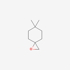 molecular formula C9H16O B12314704 6,6-Dimethyl-1-oxaspiro[2.5]octane 