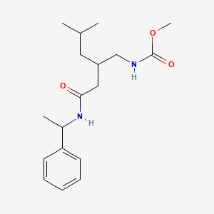 molecular formula C18H28N2O3 B12314712 Pregabalin Impurity 12 