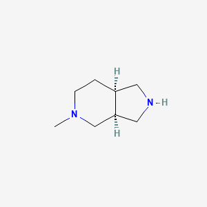 (3aS,7aR)-5-methyl-octahydro-1H-pyrrolo[3,4-c]pyridine