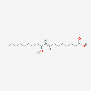 molecular formula C18H34O3 B1231477 10-Hydroxy-8-octadecenoic acid 