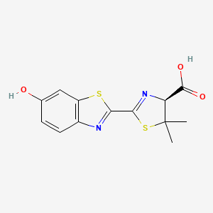 (4S)-4,5-Dihydro-2-(6-hydroxy-2-benzothiazolyl)-5,5-dimethyl-4-thiazolecarboxylic Acid