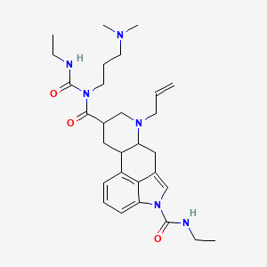 molecular formula C29H42N6O3 B12314920 N1-EthylcarbamoylCabergoline 