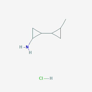 2'-Methyl-[1,1'-bi(cyclopropan)]-2-amine hydrochloride