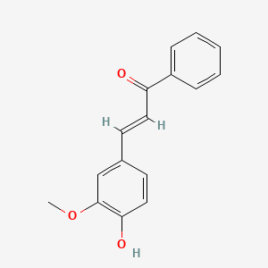 2-Propen-1-one, 3-(4-hydroxy-3-methoxyphenyl)-1-phenyl-