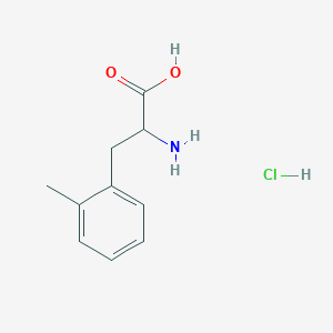 molecular formula C10H14ClNO2 B12314959 2-amino-3-(2-methylphenyl)propanoic Acid Hydrochloride 