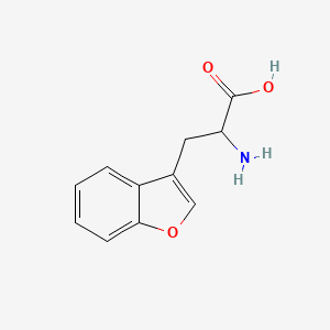 2-Amino-3-(benzofuran-3-yl)propanoic acid